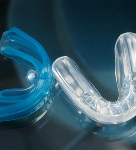 An up-close look at customized mouthguards designed to better protect smiles
