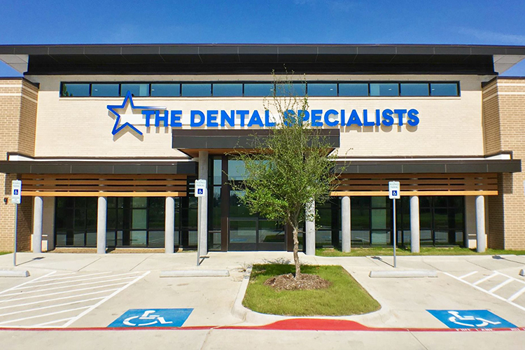 Exterior view of dental office building